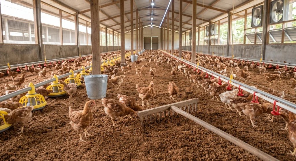 cocopeat alas kandang ayam