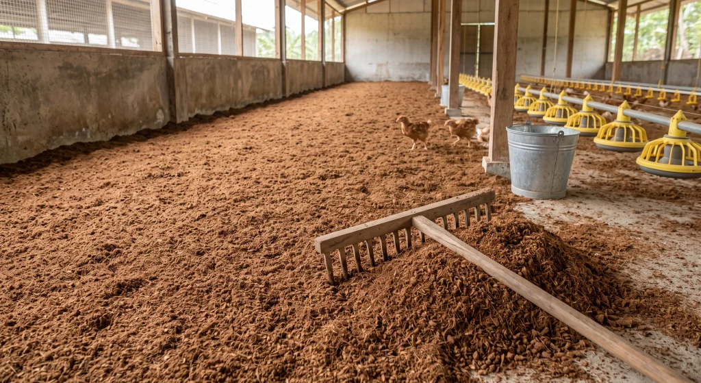cocopeat alas kandang ayam