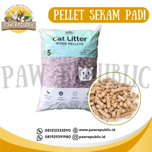 Pellet sekam padi